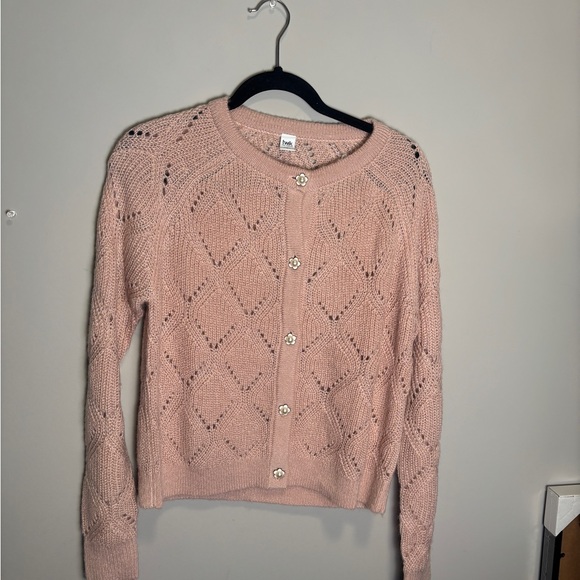Simons Blush Knit Cardigan - Picture 2 of 9